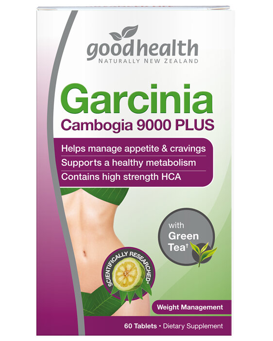 Good Health - Garcinia Cambogia 9000 with Green Tea - 60 Tablets