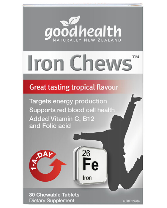 Good Health - Iron Chews - 30 Tablets