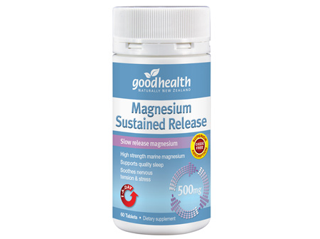 Good Health - Magnesium Sustained Release 500mg - 60 tablets