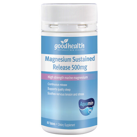 Good Health - Magnesium Sustained Release 500mg - 60 tablets