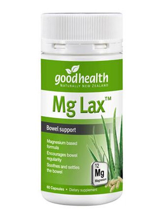 Good Health NZ Mg lax™ - 60 capsules