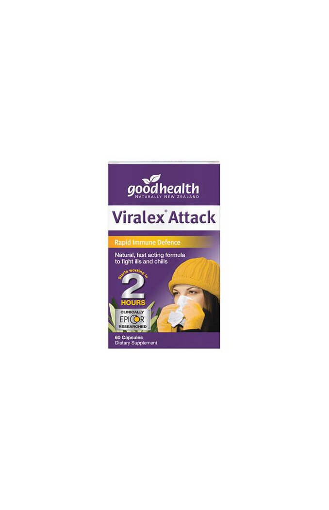Good Health NZ Viralex® attack - 60 capsules
