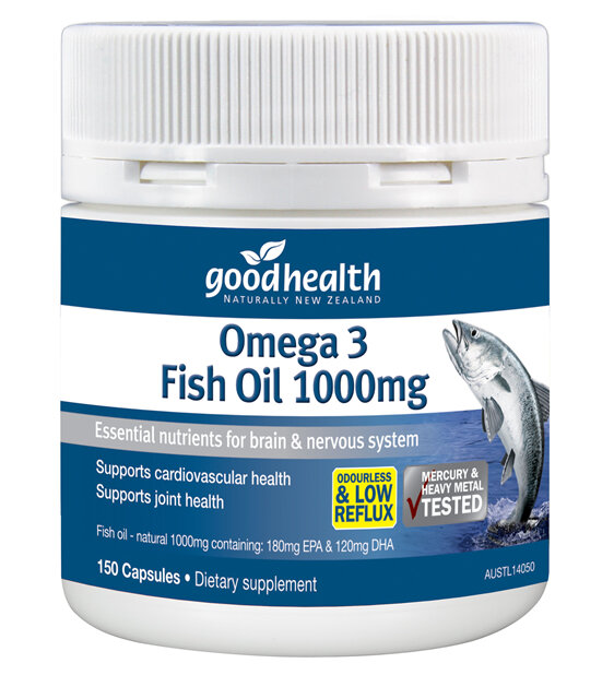 Good Health - Omega 3 Fish Oil - 150 Capsules