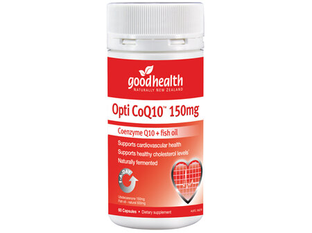 Good Health - Opti C-Q10 150mg - 60 Capsules