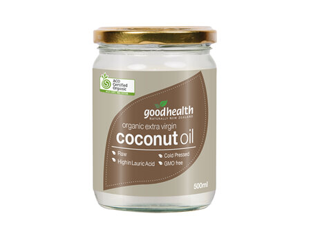 Good Health - Organic Extra Virgin Coconut Oil - 500 ml