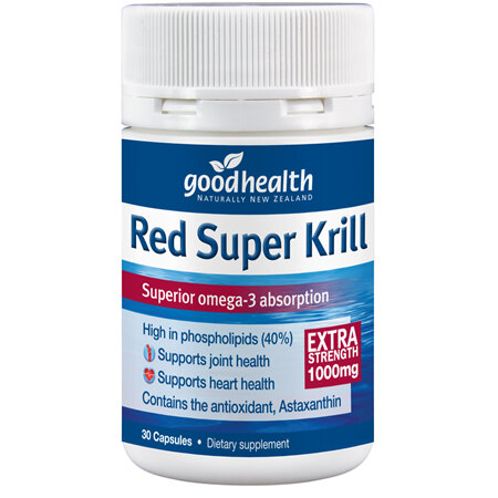 Good Health - Red Super Krill 1000mg - 30 Capsules