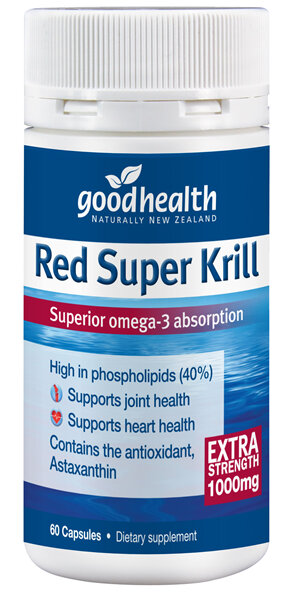 Good Health - Red Super Krill 1000mg - 60 Capsules