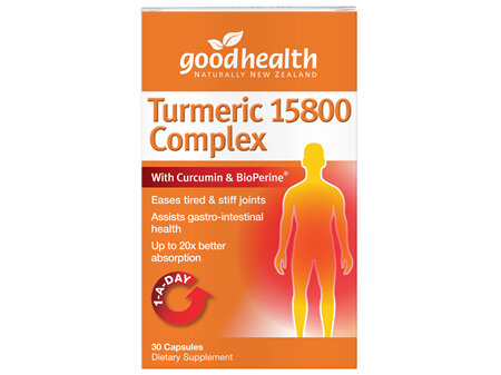 GOOD HEALTH TURMERIC 15800 COMP CAPS 30