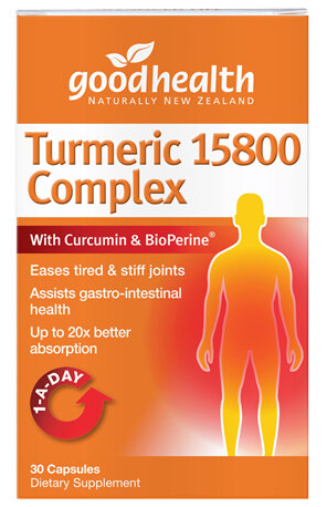 GOOD HEALTH TURMERIC 15800 COMPLEX 30 CAPS