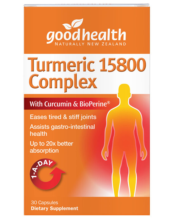 Good Health - Turmeric 15800 Complex - 30 Capsules