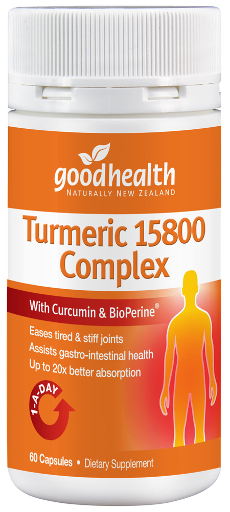 Good Health - Turmeric 15800 Complex - 60 Capsules