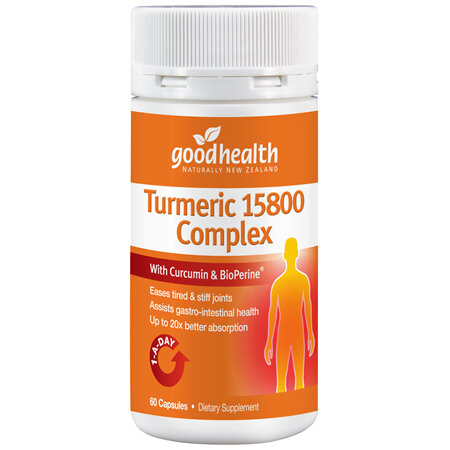 Good Health - Turmeric 15800 Complex - 60 Capsules