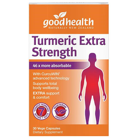 GOOD HEALTH TURMERIC EXTRA STRENGTH 30 CAPS