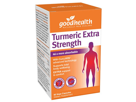 GOOD HEALTH TURMERIC EXTRA STRENGTH 60