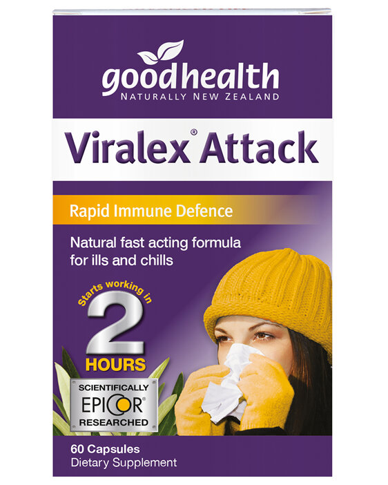 Good Health - Viralex attack 60 Capsules