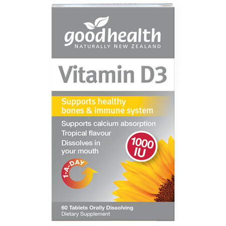 Good Health - Vitamin D3 - 60 Tablets