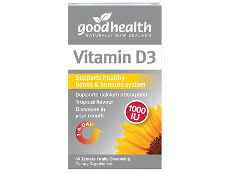 Good Health - Vitamin D3 - 60 Tablets