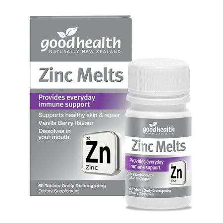 Good Health - Zinc Melts - 60 Tablets