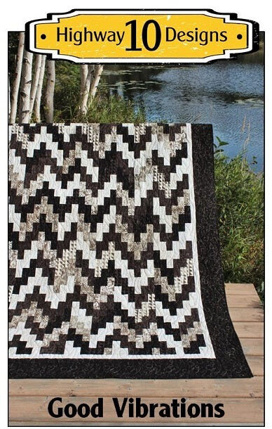 Good Vibrations Quilt Pattern by Highway 10 Designs