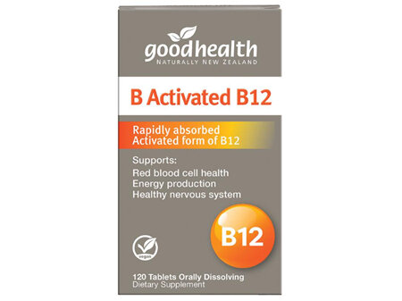 Goodhealth B Activated B12 120 tabs