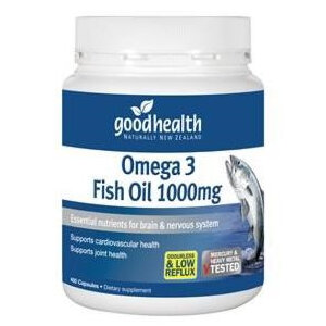 GOODHEALTH OMEGA 3 FISH OIL 1000MG 400'S