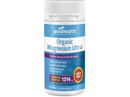 Goodhealth Organic Magnesium Ultra 1314mg Oxide Free 60 tab
