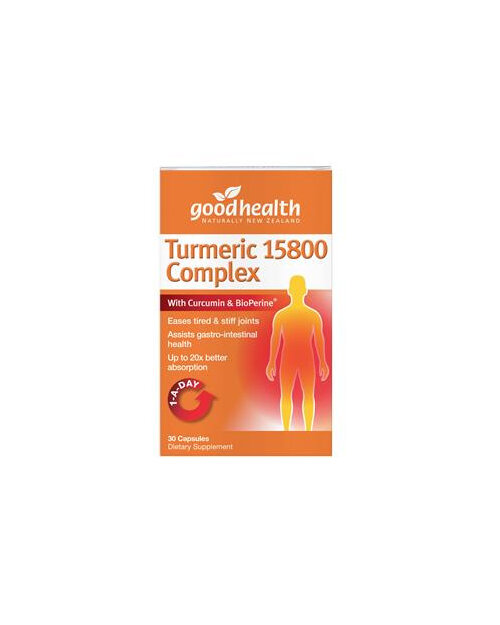 GOODHEALTH TURMERIC 15800 COMPLEX 30'S