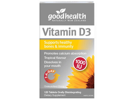 Goodhealth Vitamin D3 1000IU 120 tabs