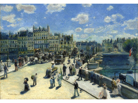Grafika Art 1000 Piece Jigsaw Puzzle Auguste Renoir: Pont Neuf, Paris, 1872