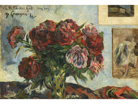 Grafika Art 1000 Piece Jigsaw Puzzle Paul Gauguin: Still Life with Peonies, 1884
