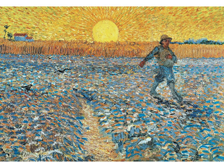 Grafika Art 1000 Piece Jigsaw Puzzle Van Gogh  - Le Semeur, 1888