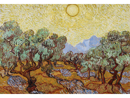 Grafika Art 1000 Piece Jigsaw Puzzle  Van Gogh - Les Oliviers 1889