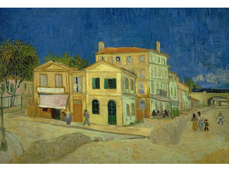 Grafika Art 1000 Piece Jigsaw Puzzle Van Gogh - The yellow house, 1888