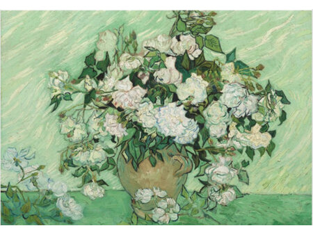 Grafika Art 1000 Piece Jigsaw Puzzle Van Gogh Vincent - Roses, 1890