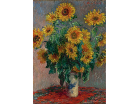 Grafika Art 2000 Piece Jigsaw Puzzle Claude Monet: Bouquet of Sunflowers, 1881