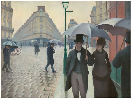 Grafika Art 2000 Piece Jigsaw Puzzle Gustave Caillebotte : Paris Street, Rainy Day, 1877