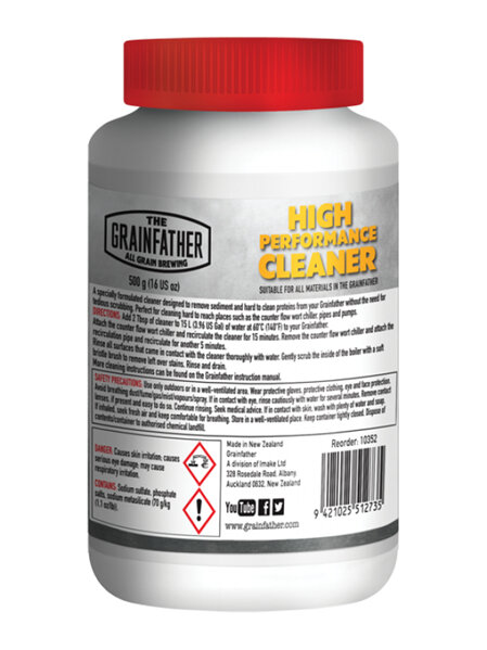 Grainfather High Performance Cleaner 500g