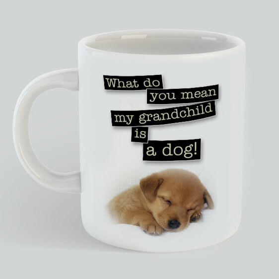 Grandchild Dog mug