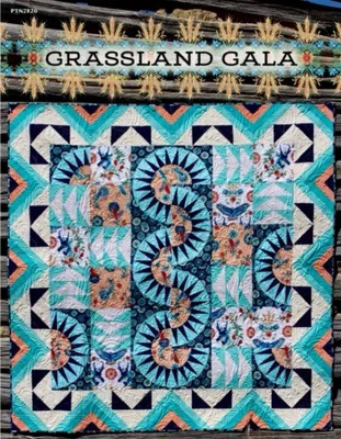Grassland Gala Quilt from Natural Born Quilter