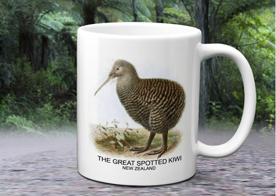 Great Spotted Kiwi Mug