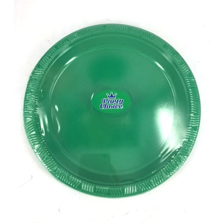 Green - BBQ Plates x 10 7"