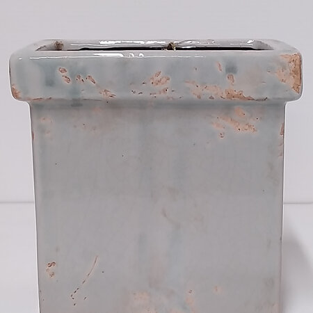 Grey Blue Oblong Container C0009