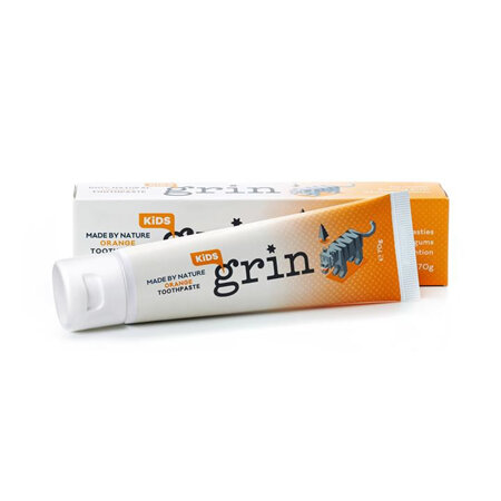Grin Kids' 100% Natural Orange Toothpaste