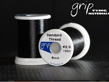 Grip 3/0 Black Thread