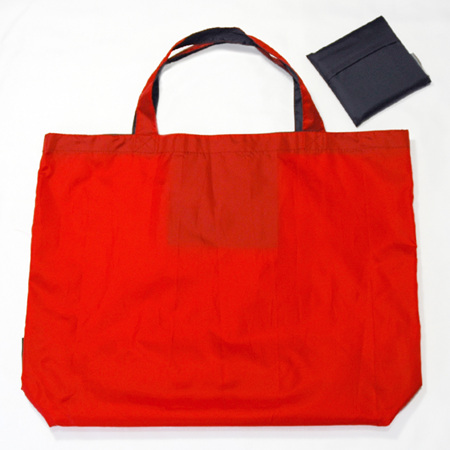 grocery pouch | red/navy