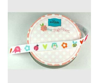 Grosgrain Ribbon - Alphabet Soup