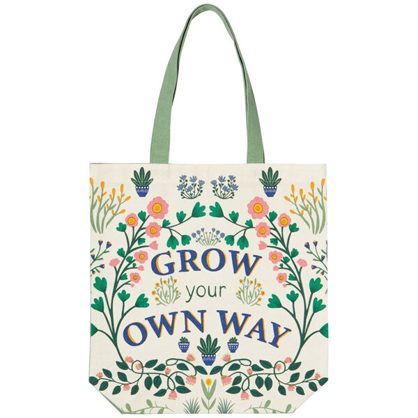 Grow Your Own Way Tote Bag by Danica Jubilee