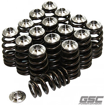 GSC Power-Division Beehive Spring Set with Titanium Retainer for all 4G63 - GSC5040