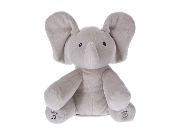 GUND Animated Plush Flappy Elephant 30.5cm baby soft toy kids