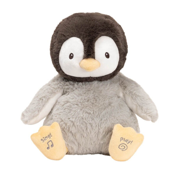 GUND Animated Plush Kissy Penguin 26cm